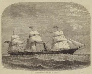 Het vermiste stoomschip City of Boston